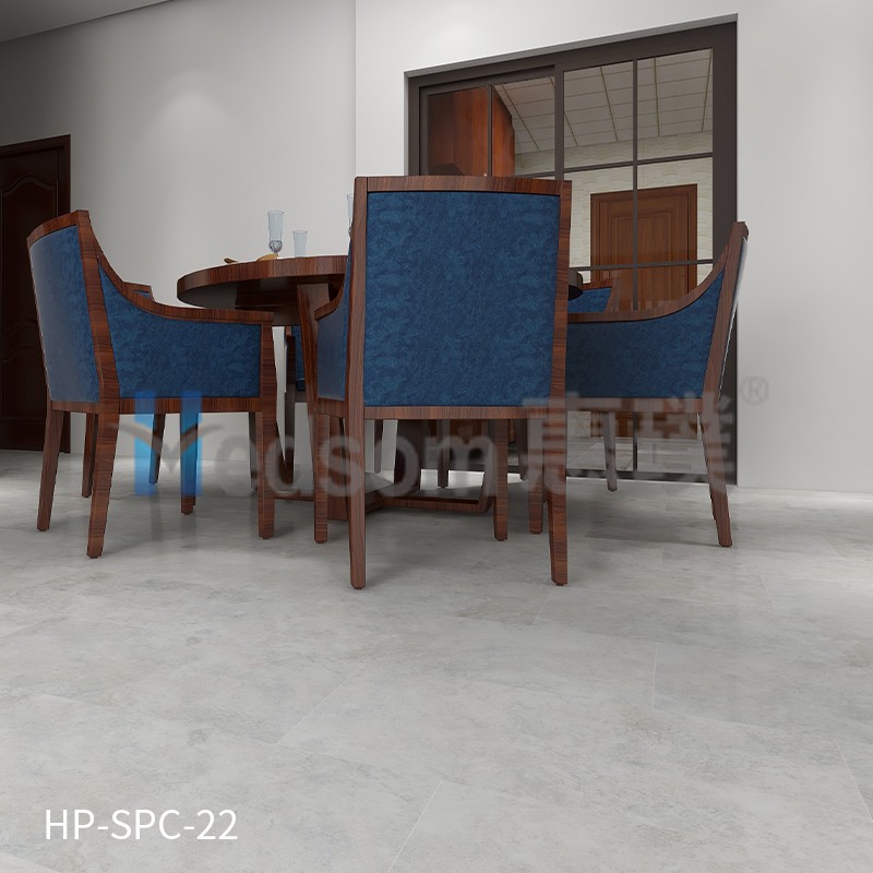 HP-SPC-22 惠璞石塑石材鎖扣地板防潮放水防滑